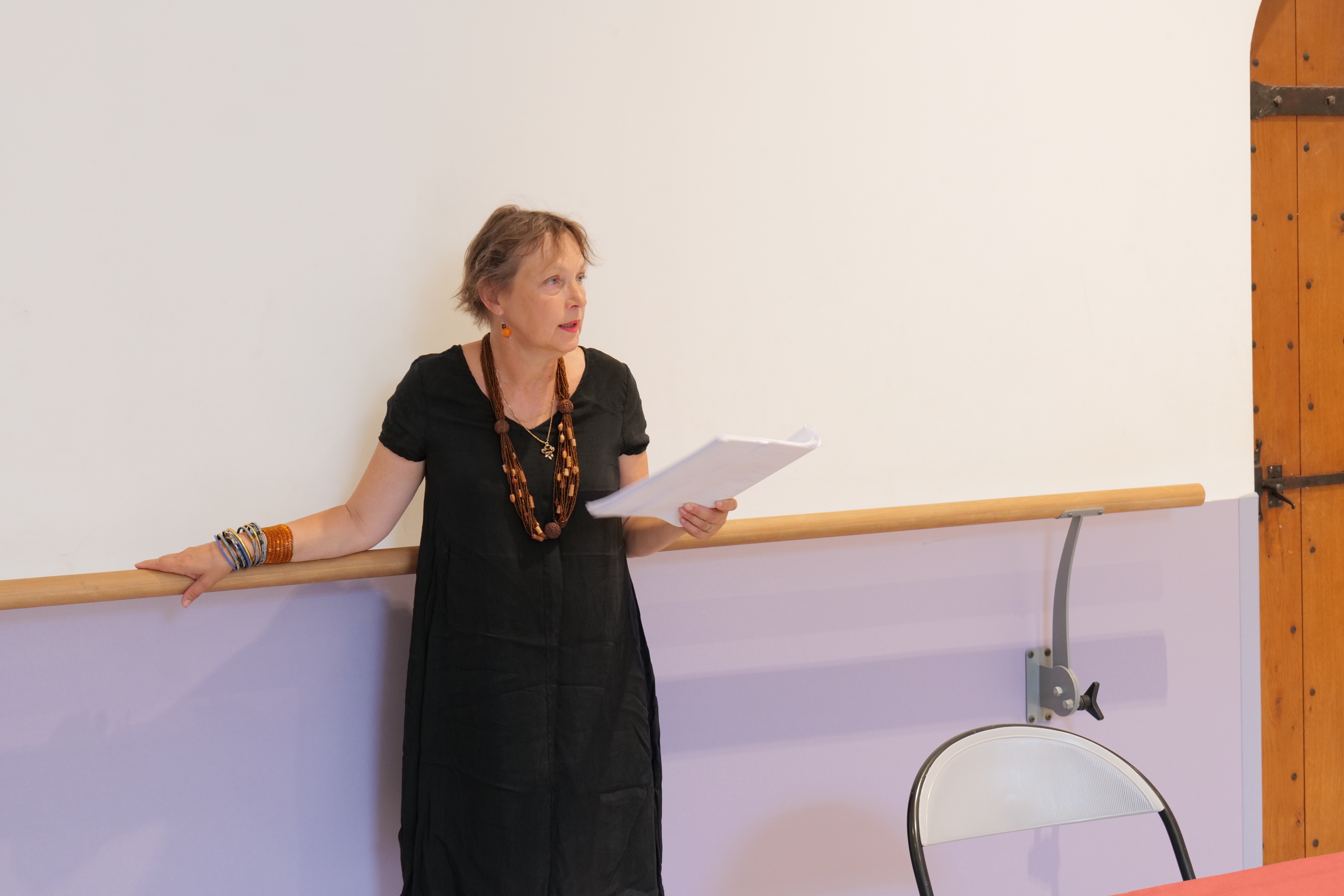 Ann-Gisel Glass en répétition