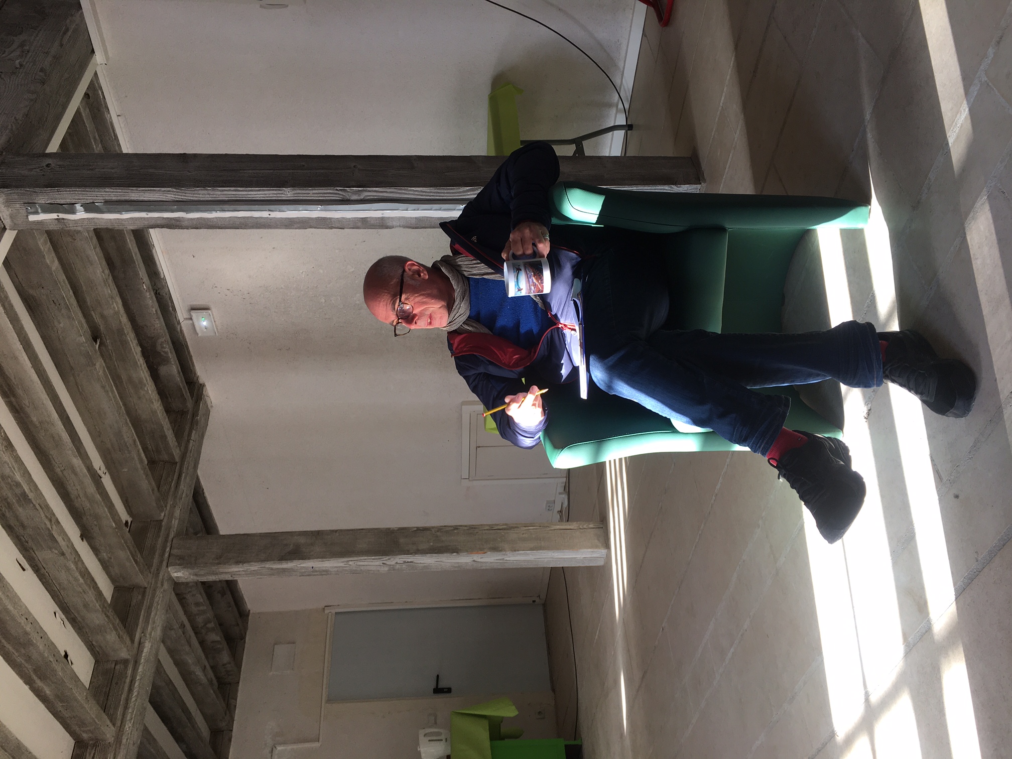 Didier Bernard en répétition